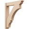 Ekena Millwork 6-in W x 28-in D x 34-in H Balboa Trad Rough Cedar Woodgrain TimberThane Outlooker, Primed Tan OUTUR060X28X34BOA04RCPR - alternate 1